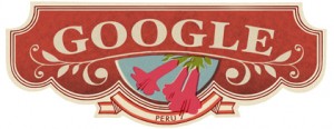 28 julio del 2011 Doodle Perú