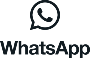 Logotipo WhatsApp Negro