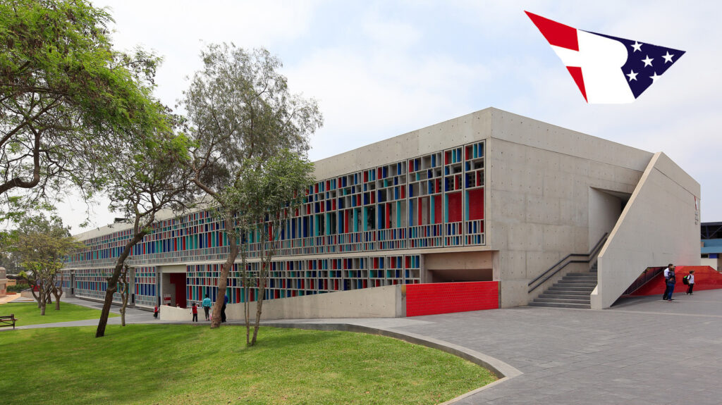 Sede del Colegio Roosevelt con Isotipo