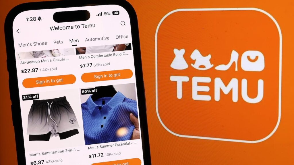 Temu App Logo