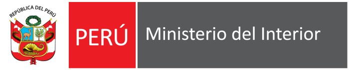 Logo MININTER Ministerio del Interior