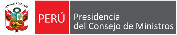 Logo PCM Presidencia del Consejo de Ministros