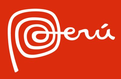 Logo Marca Perú Fondo Rojo