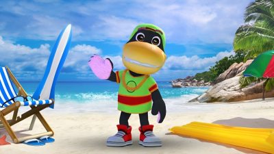 Urraco en la Playa
